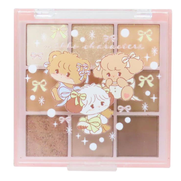 cinemacollection mikko illustrations コスメ雑貨 アイシャドウパレット ブラウン マルカ プレゼント キャラクター グッズ ...