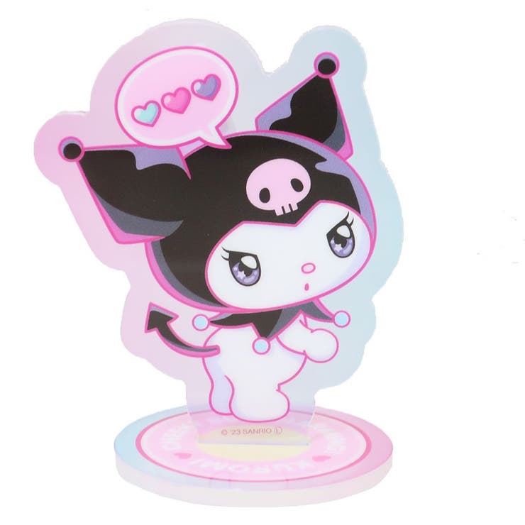 【10％OFFクーポン！11/27(木)1:59まで】cinemacollection クロミ アクリルスタンド サンリオクリップ付きアクリルスタンド ふりむき サンリオ ティーズファクトリー コレクション雑貨 キャラクター グッズ 寝具・インテリア雑貨