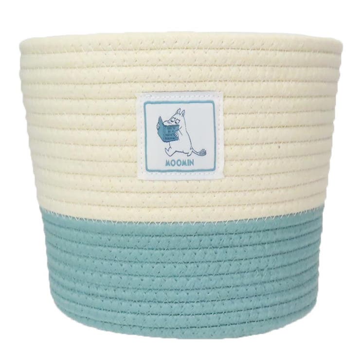 cinemacollection ムーミン 卓上収納 ロープバスケット M 北欧 ティーズファクトリー 収納ボックス キャラクター グッズ 寝具・インテリア雑貨