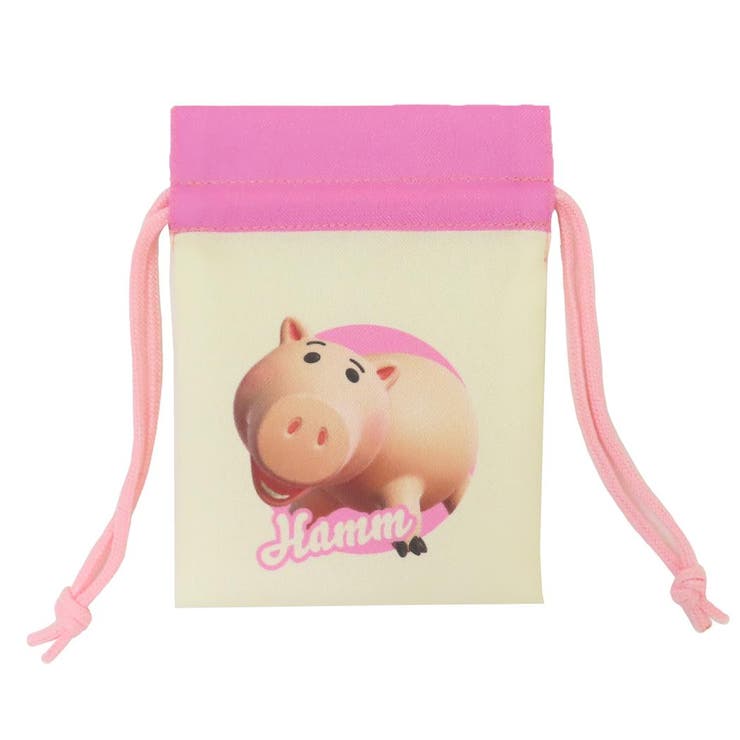 【10％OFFクーポン！2/23(月)1:59まで】cinemacollection トイストーリー ミニ巾着袋 豆巾着 ハム ディ..