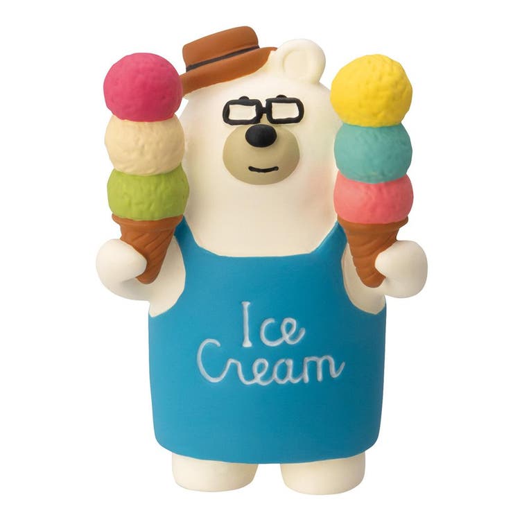 cinemacollection concombre マスコット アイス売りしろくま デコレ インテリア かわいい グッズ 寝具・インテリア雑貨