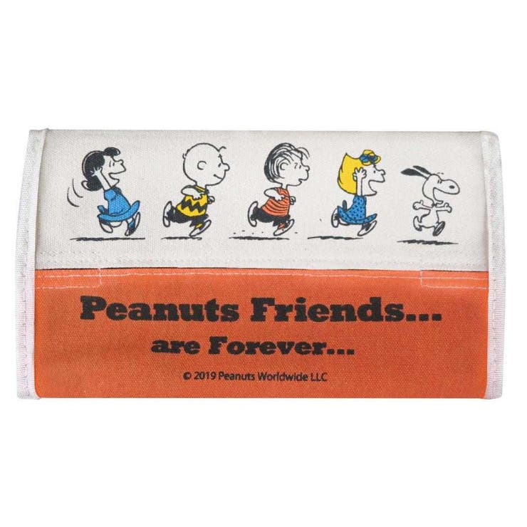 cinemacollection スヌーピー ティッシュカバー バイザーティッシュケース スヌーピー＆フレンズ ピーナッツ 三金商事 MEIHO カー用品 キャラクター グッズ 寝具・インテリア雑貨