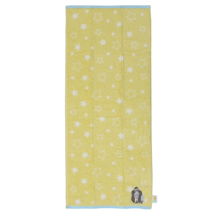 【10％OFFクーポン！11/27(木)1:59まで】cinemacollection ずっとつづく フェイスタオル ジャガードロングタオル ニシゴリラ アニマル 日繊 新生活雑貨 かわいい グッズ バス・トイレ・掃除洗濯