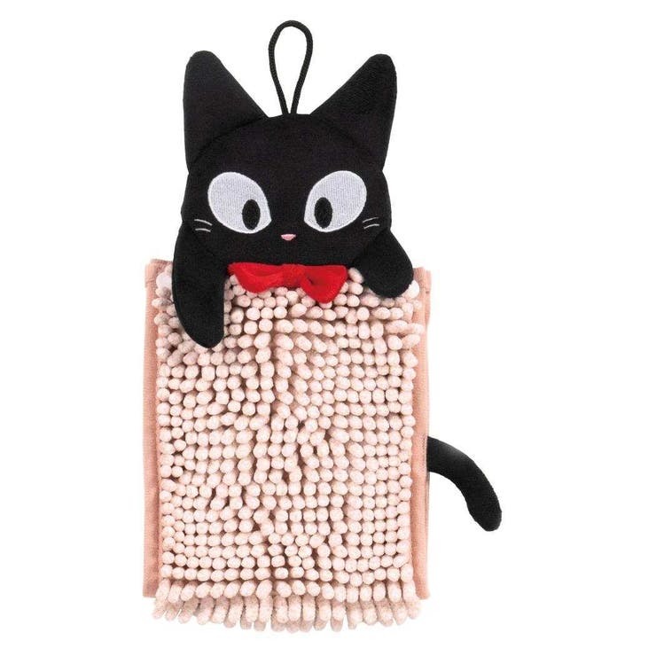 cinemacollection 魔女の宅急便 洗面用品 お手ふき もこもこジジ スタジオジブリ センコー ドライモッ..