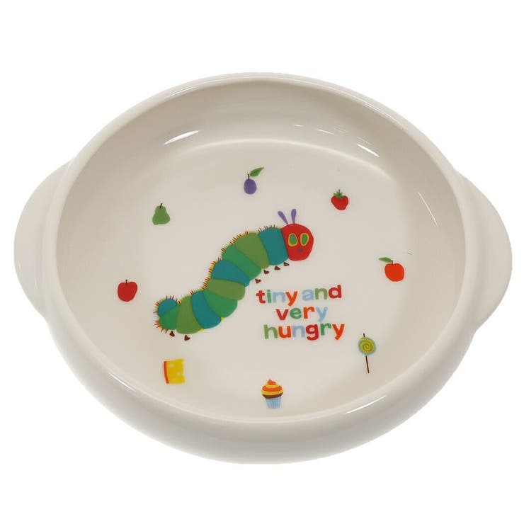【10％OFFクーポン！本日実施中】cinemacollection はらぺこあおむし キッズ 食器 すくいやすい ボウル M エリックカール 金正陶器 日本製 ギフト食器 絵本キャラクター グッズ 通販 シネマコレクション 食器・キッチ