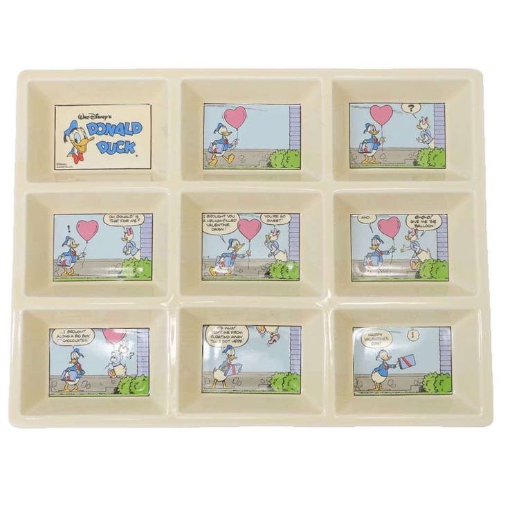 【10％OFFクーポン！2/23(月)1:59まで】cinemacollection ドナルドダック 中皿 コミックプレート ディズニー サンアート 食器ギフト おもしろ雑貨 キャラクター グッズ 食器・キッチン用品