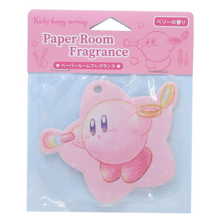 【10％OFFクーポン！本日実施中】cinemacollection 星のカービィ 芳香剤 ペーパールームフレグランス オスト ベリーの香り キャラクター グッズ バス・トイレ・掃除洗濯