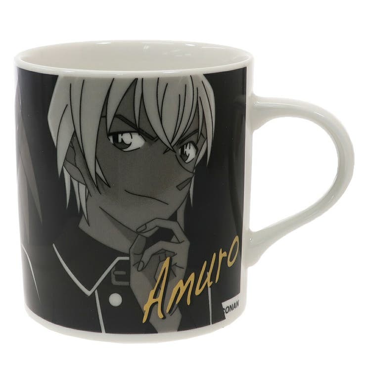 【10％OFFクーポン！2/10(火)1:59まで】cinemacollection 名探偵コナン マグカップ モノクローム マグ 安室透 金正陶器 日本製 ギフト食器 アニメキャラクター グッズ 通販 シネマコレクション 食器・キッチン用品