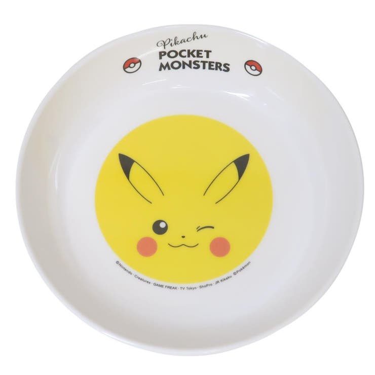 cinemacollection ポケットモンスター 小鉢 薄肉メラミン小鉢 ピカチュウ フェイス 23 ポケモン スケーター 小皿 お皿 取り皿 軽量 メラミン食器 キャラクター グッズ 食器・キッチ
