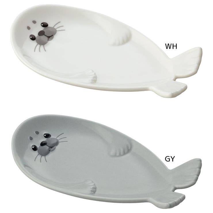 cinemacollection AZARASHI CAFE アザラシカフェ 小皿 アザラシ小皿 デコレ 食器 ミニ皿 かわいい グッズ 食器・キッチン用品