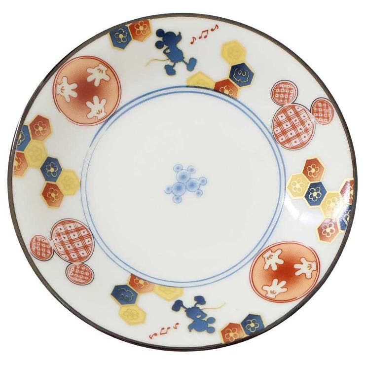 cinemacollection ミッキーマウス 小皿 古伊万里風 豆皿 ミッキーマウス ディズニー 三郷陶器 食器 キャラクター グッズ 食器・キッチン用品