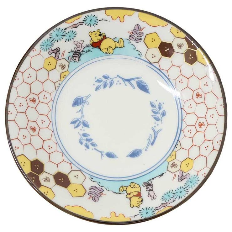 cinemacollection くまのプーさん 小皿 古伊万里風 豆皿 ディズニー 三郷陶器 食器 キャラクター グッズ 食器・キッチン用品