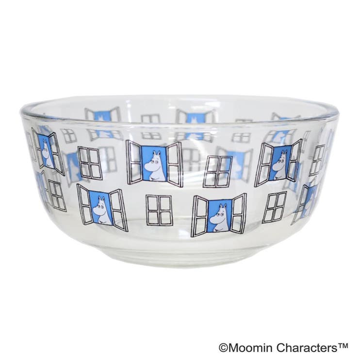 cinemacollection ムーミン 深皿 ガラス製ボウル simple 北欧 タカサカ インターナショナル ジャパン プレゼント キャラクター グッズ 食器・キッチン用品