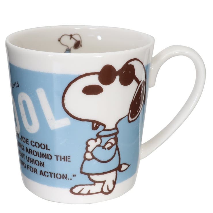 【10％OFFクーポン！5/27(水)1:59まで】cinemacollection スヌーピー マグカップ 磁器製 たっぷり MUG ジョークール ピーナッツ 金正陶器 350ml キャラクター グッズ シネマコレクション 食器・キッチン用品