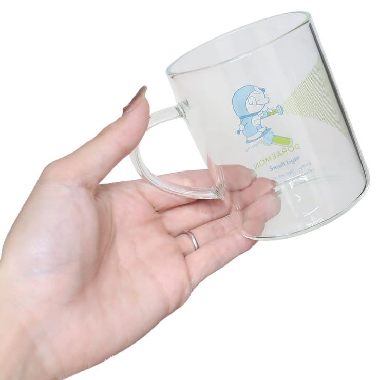 cinemacollection ドラえもん マグカップ 耐熱マグ スモールライト 藤子F不二雄 Green Flash プレゼント ガラスマグ アニメキャラクター グッズ 食器・キッチン用品