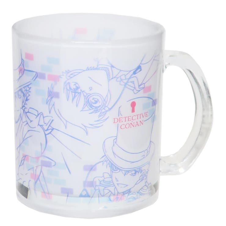 cinemacollection 名探偵コナン マグカップ ガラスマグカップ ラインアート キッド 少年サンデー 金正..