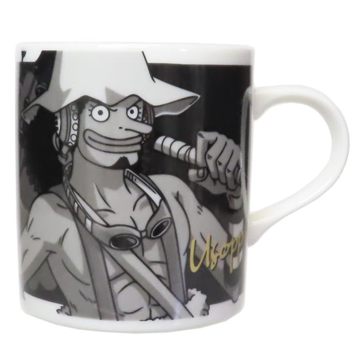 cinemacollection ワンピース マグカップ モノクロームマグ ウソップ 少年ジャンプ 金正陶器 プレゼント ギフト 食器 アニメキャラクター グッズ 食器・キッチン用品