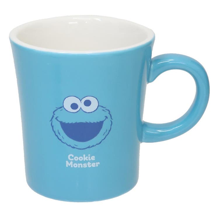 cinemacollection セサミストリート マグカップ 磁器製マグ カラーフェイス クッキーモンスター 金正陶器 プレゼント ギフト キャラクター グッズ 食器・キッチン用品