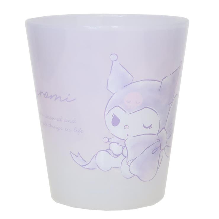 cinemacollection クロミ プラカップ ドットタンブラー 水彩ビッグリボン サンリオ ティーズファクトリ..