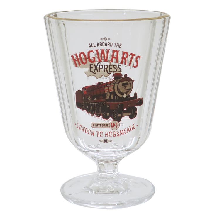 【10％OFFクーポン！2/10(火)1:59まで】cinemacollection ハリーポッター ガラスコップ 脚付きグラス ホグワーツ特急 ワーナーブラザース サンアート タンブラーグラス 映画キャラクター グッズ 食器・キッチン用品
