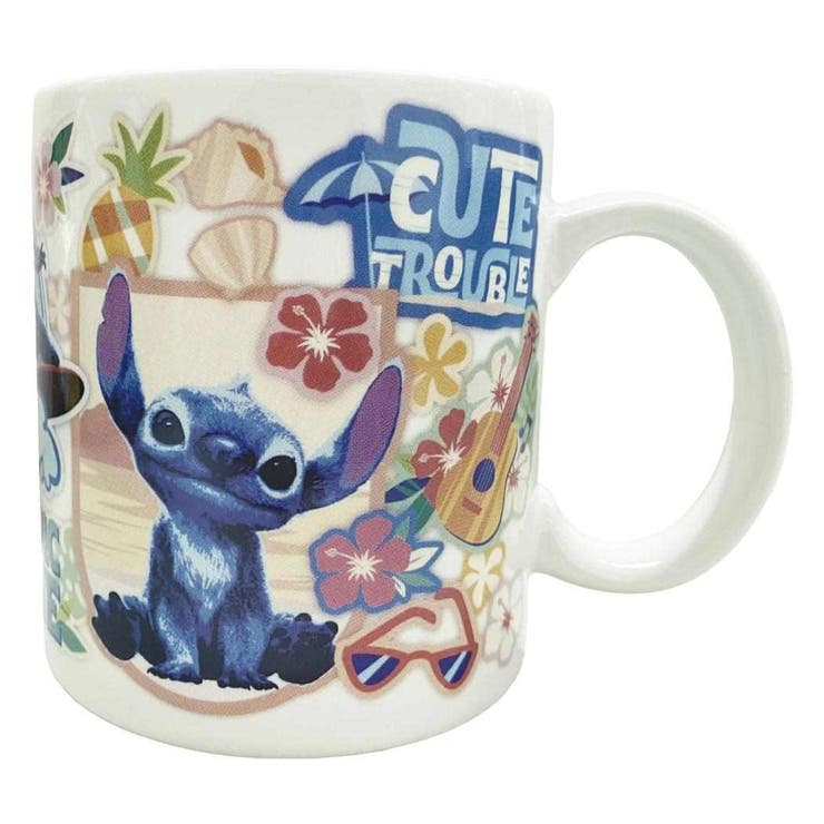 cinemacollection リロ＆スティッチ マグカップ 磁器製マグ 実写 ディズニー インロック プレゼント キャラクター グッズ 食器・キッチン用品