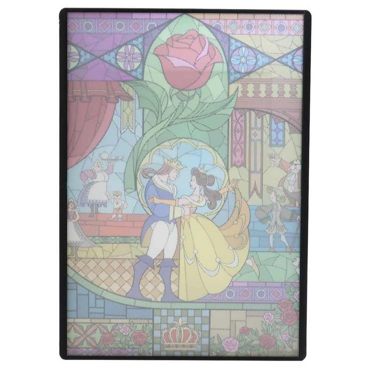 【10％OFFクーポン！本日実施中】cinemacollection 美女と野獣 ベル カッティングボード スタンド付き 抗菌 まな板 ステンドグラス風 ディズニープリンセス ヤクセル 日本製 キャラクター グッズ シネマコレクション 食