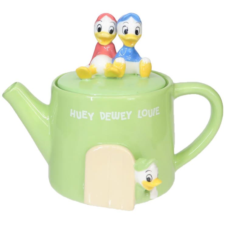 【10％OFFクーポン！本日実施中】cinemacollection ヒューイデューイルーイ 磁器製急須 ティーポット ディズニー サンアート プレゼント ギフト キャラクター グッズ 食器・キッチン用品