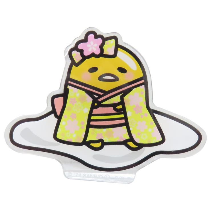 【10％OFFクーポン！1/29(木)1:59まで】cinemacollection ぐでたま マグネット 和柄マグネッツ 桜 サンリオ ナカジマ 磁石 キャラクター グッズ 食器・キッチン用品