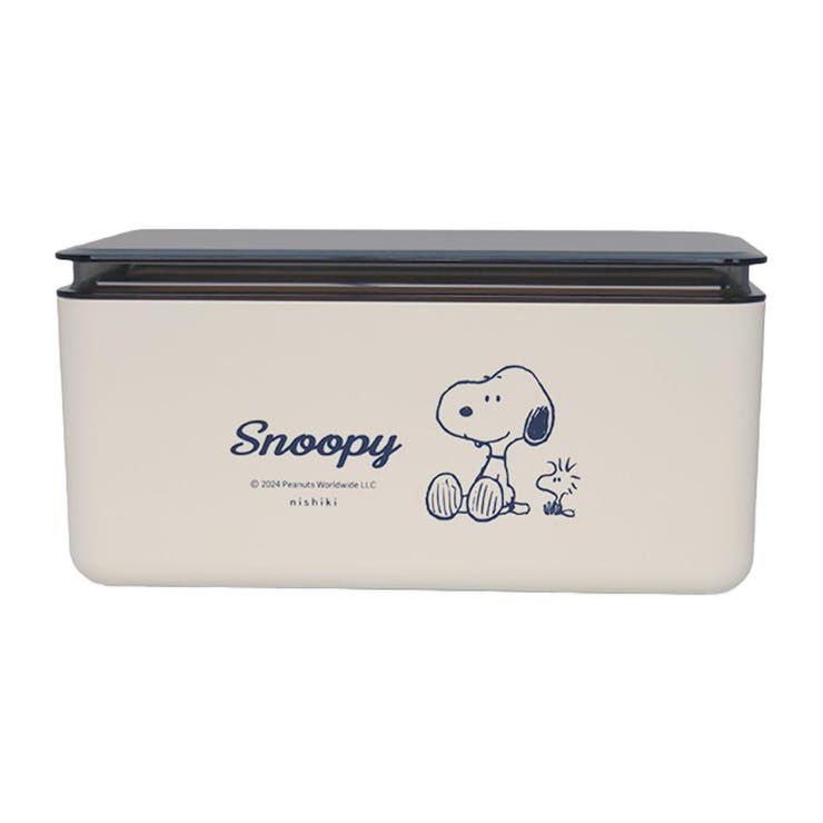 【10％OFFクーポン！本日実施中】cinemacollection スヌーピー キッチン雑貨 パッキン付フードコンテナ BExCL-GR ピーナッツ 錦化成 保存容器 キャラクター グッズ 食器・キッチン用品