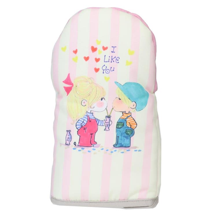 【10％OFFクーポン！本日実施中】cinemacollection 水森亜土 鍋つかみ ミトン フタリ ワタナベ キッチン雑貨 キャラクター グッズ 食器・キッチン用品