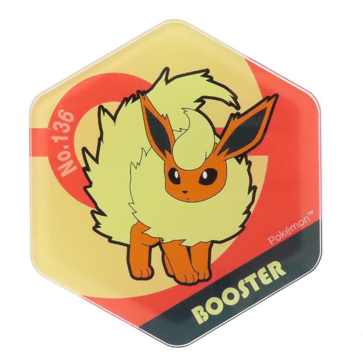 cinemacollection ポケットモンスター 磁石 ハニカムアクリルマグネット BIG vol.3 ブースター ポケモン アイアップ ホワイトボード 冷蔵庫 キャラクター グッズ 食器・キッチン用品