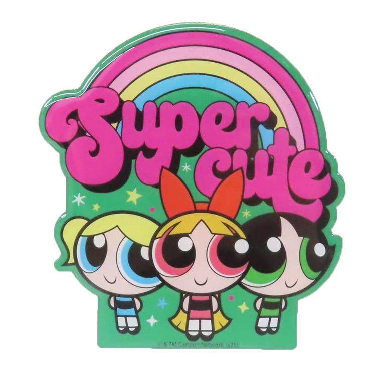 【10％OFFクーポン！本日実施中】cinemacollection パワーパフガールズ 磁石 キャラクタービッグマグネット レインボー GR スモールプラネット コレクション雑貨 キャラクター グッズ 食器・キッチン用品