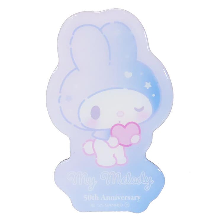 【10％OFFクーポン！本日実施中】cinemacollection マイメロディ 磁石 キャラクタービッグマグネット 50th ガーリーポップハート ウインク サンリオ スモールプラネット コレクション雑貨 キャラクター グッズ 食器・