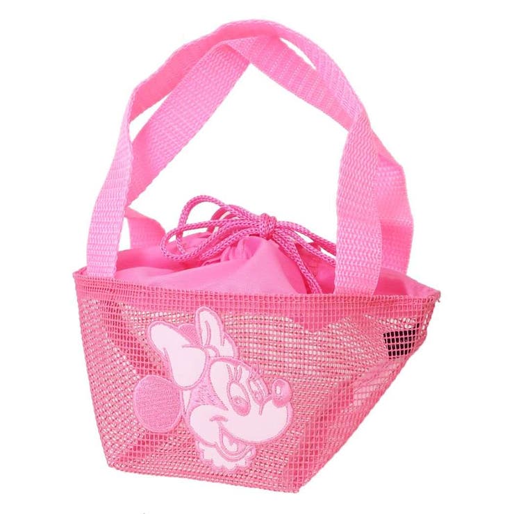 cinemacollection ミニーマウス ミニポーチ メッシュポーチ パーティーピンク ディズニー 丸眞 ゴルフ ボールポーチ キャラクター グッズ スポーツ