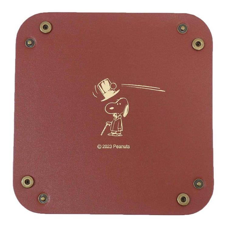 cinemacollection スヌーピー 卓上収納 メガネトレー BR ハット ピーナッツ マリモクラフト アクセサリ..