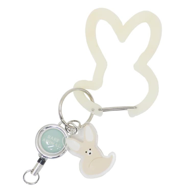 cinemacollection レアアニマル キーホルダー リール付きアクリルカラビナ フェネック アニマル クーリ..