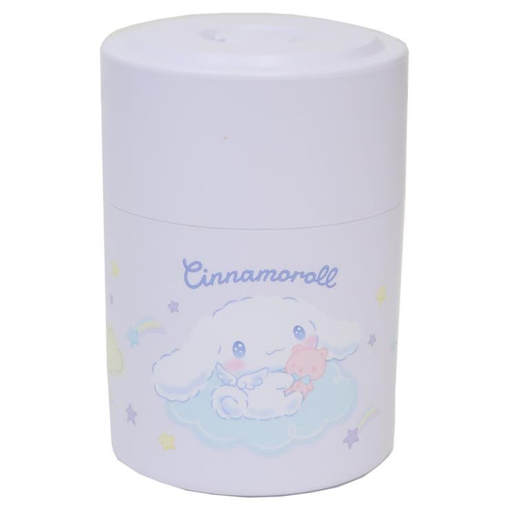 cinemacollection シナモロール 保存容器 プッシュボタン付き密封保存容器 520ml 星空 サンリオ スケー..