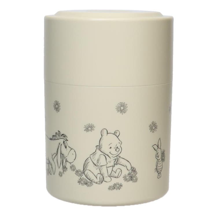 cinemacollection くまのプーさん 保存容器 プッシュボタン付密閉保存容器 520ml ディズニー スケータ..
