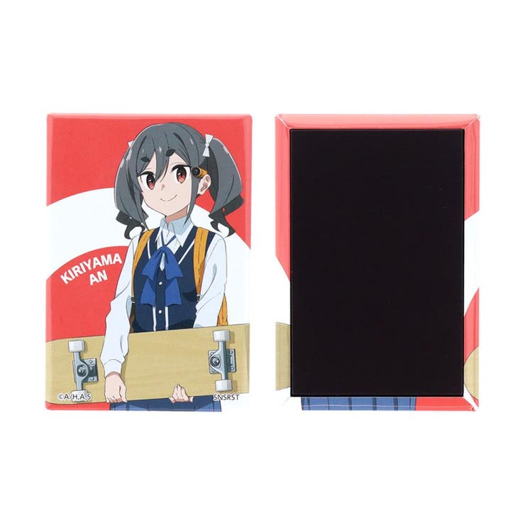 【10％OFFクーポン！本日実施中】cinemacollection mono 磁石 スクエア缶マグネット 霧山アン A サンスター文具 コレクション雑貨 アニメキャラクター グッズ 食器・キッチン用品