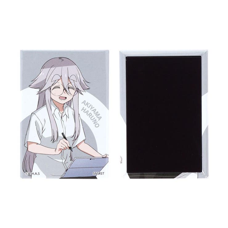 【10％OFFクーポン！1/16(金)1:59まで】cinemacollection mono 磁石 スクエア缶マグネット 秋山春乃 A サンスター文具 コレクション雑貨 アニメキャラクター グッズ 食器・キッチン用品