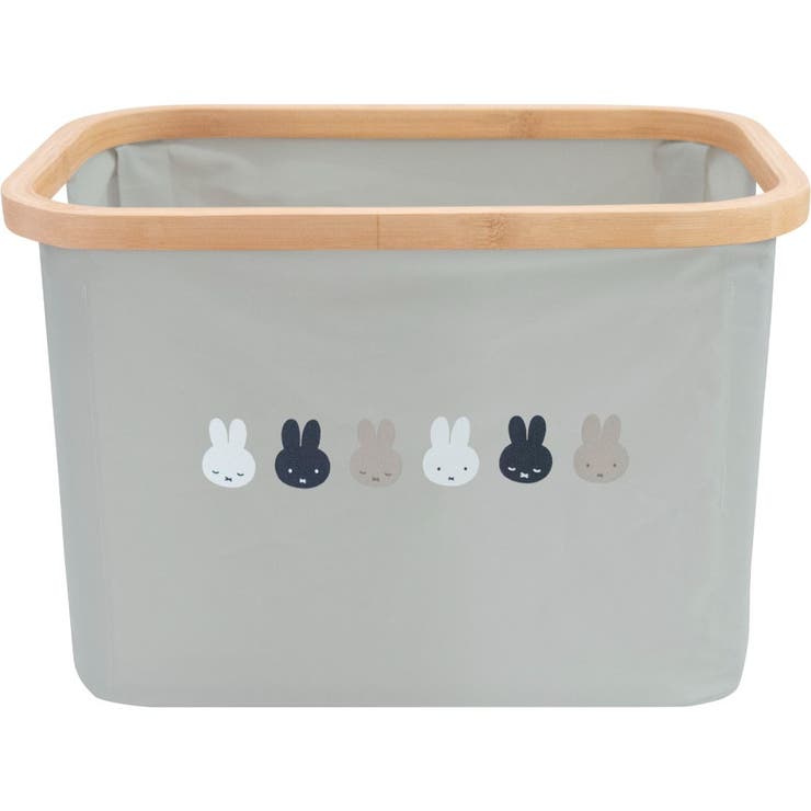cinemacollection ミッフィー バンブーバスケットS 収納用品 ならびミッフィー ディックブルーナ オカトー ランドリーボックス 洗濯かご 絵本キャラクター グッズ シネマコレクション 収納・家具