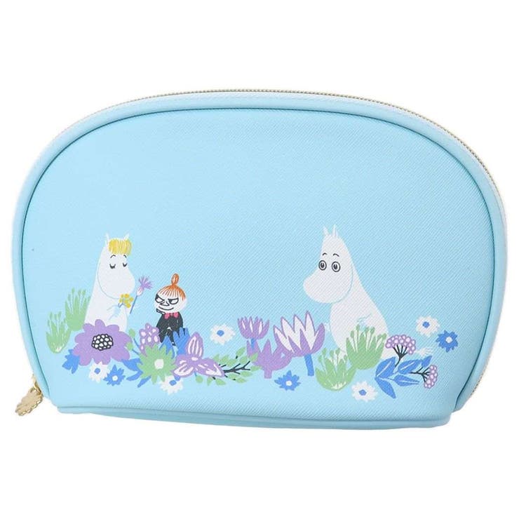 cinemacollection ムーミン ペンケース ペンポーチM ブルー 北欧 学研ステイフル 筆箱 コスメポーチ 化粧ポーチ 小物入れ キャラクター グッ...