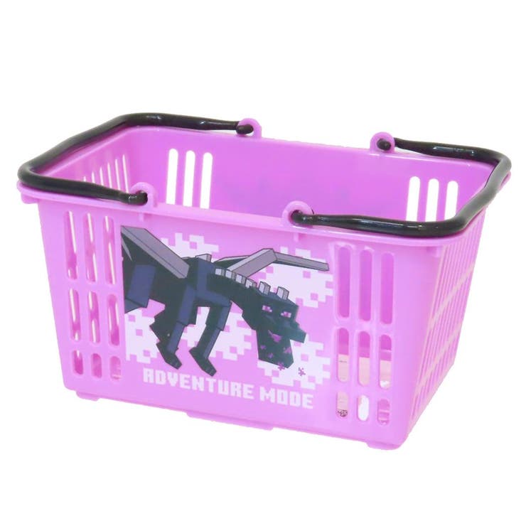 cinemacollection マインクラフト 卓上収納 ミニフリーバスケット エンダードラゴン  ...