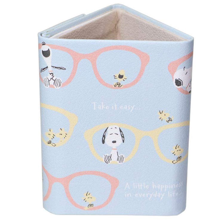 cinemacollection スヌーピー 卓上収納 折りたたみメガネスタンド メガネでお昼寝 ピーナッツ カミオジ..