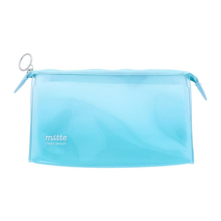 cinemacollection mitte ミッテ ペンポーチ クリアポーチ マチ morning サンスター文具 新学期準備文具 シンプル グッズ 文房具