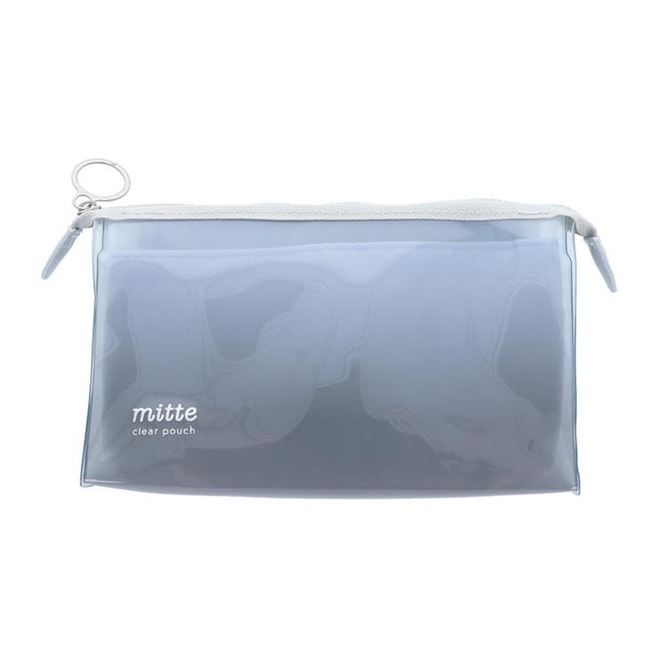 cinemacollection mitte ミッテ ペンポーチ クリアポーチ マチ cloudy サンスター文具 新学期準備文具 シンプル グッズ 文房具