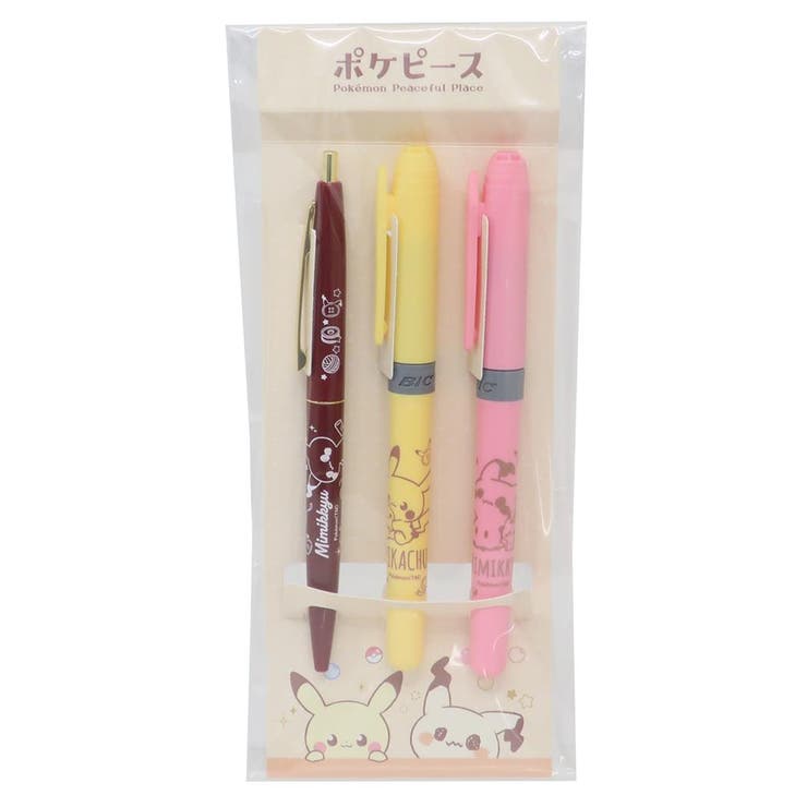 【10％OFFクーポン！11/27(木)1:59まで】cinemacollection ポケットモンスター 黒ボールペン＆カラーペ..