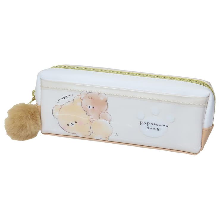 cinemacollection おとなりさん ペンポーチ ツインファスナーペンケース ぽぽむらさん カミオジャパン 筆箱 新学期準備文具 グッズ 文房具