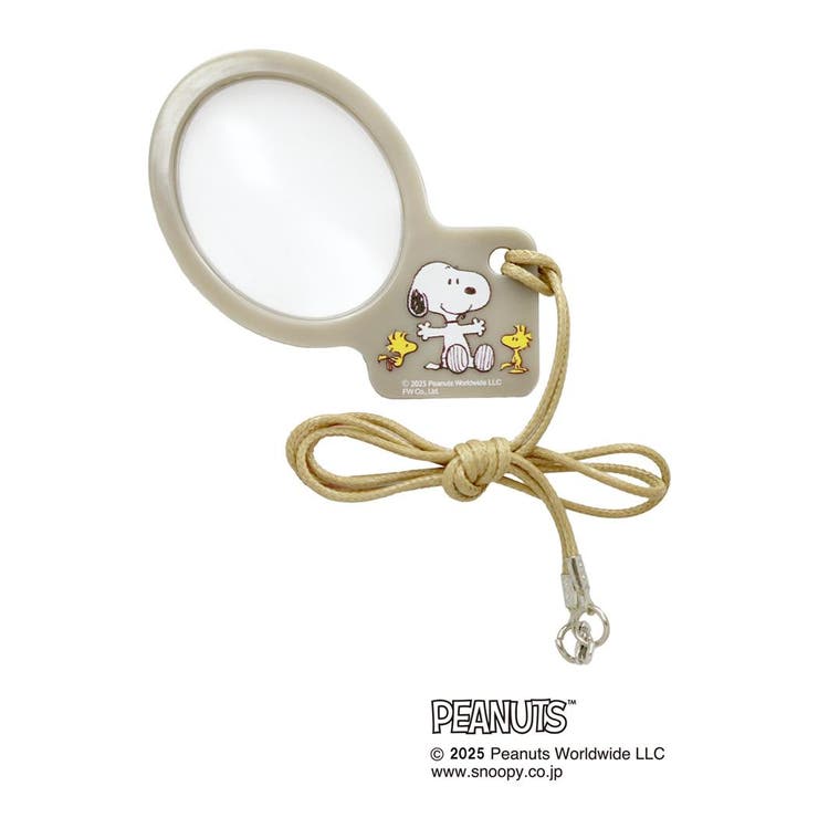 【10％OFFクーポン！11/27(木)1:59まで】cinemacollection スヌーピー 拡大鏡 ノーマルルーペG GY ピーナッツ フィールドワーク プレゼント キャラクター グッズ その他