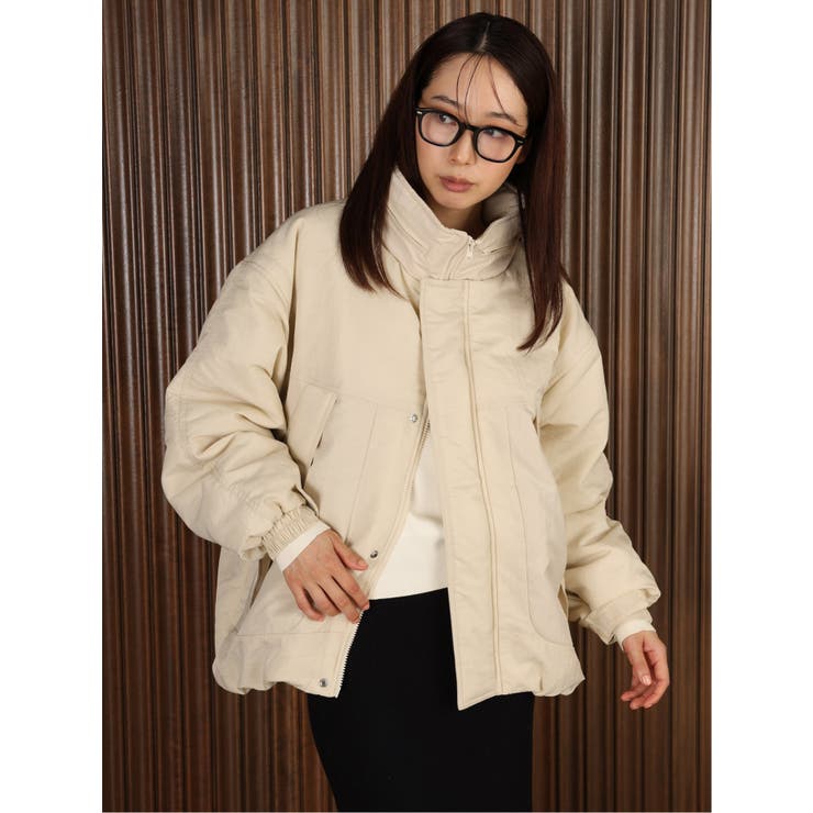 TAKA-Q WOMEN DRAW(ドロー） / モンスターショートパデットジャケット アウター(コート・ジャケットなど)